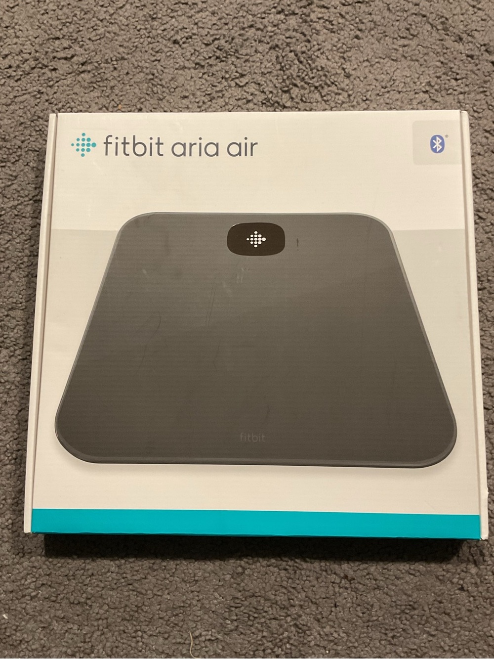 NEW Fitbit Aria Air Scale Gift Gym Exercise Black Color